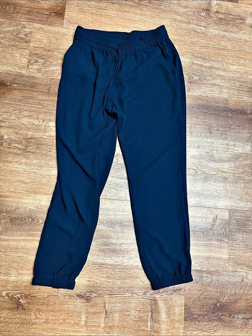 ZARA Women's Jogger Pants in Blue Size Medium Like New
